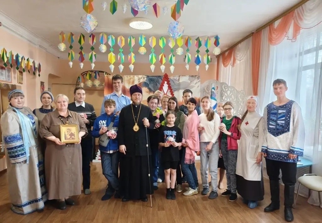 ПАСХАЛЬНОЕ ПОСЕЩЕНИЕ ДЕТСКОГО РЕАБИЛИТАЦИОННОГО ЦЕНТРА